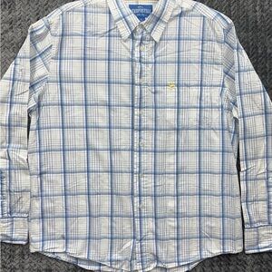 Aeropostale Slim Fit Men’s Long Sleeve Button Shirt XL